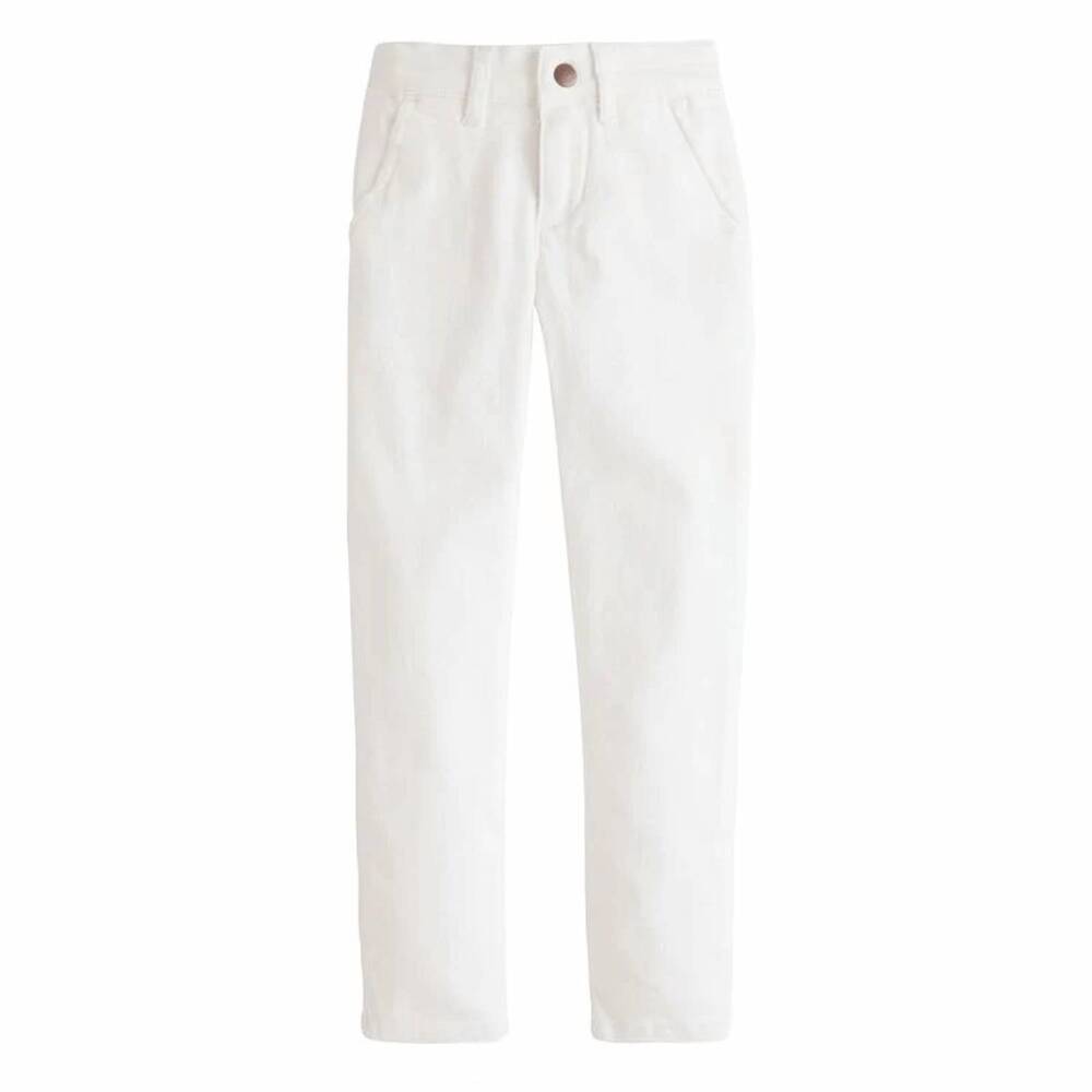 NEW BISBY kid's twiggy jeans in white